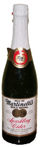 Since 1868 Martinelli's (gold medal) Sparkling Cider