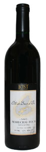 2003 Jost Vineyards, Cote de Bras D'Or Marechal Foch Nova Scotia